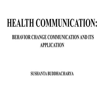 Presentation Slides on Health Communication
