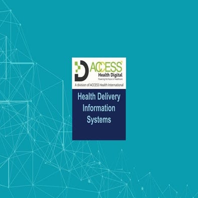 Health delivery information system [HDIS] MVP