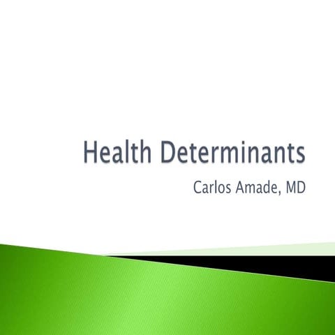 Health determinants