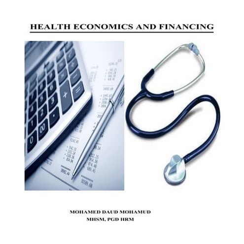 Health economics and financing