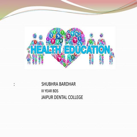 Health education