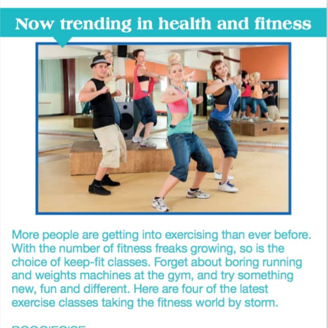 En3 ModuleB U6 Health fitness trending