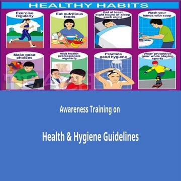 Health and Hygiene in Schools | PPTX