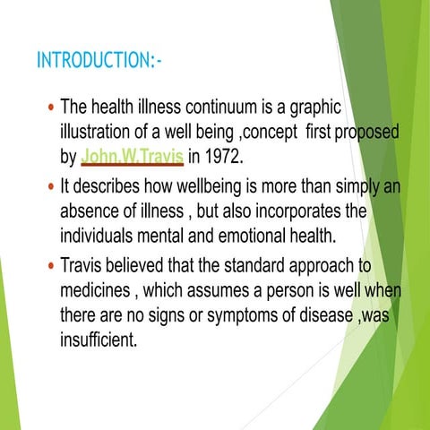 Models of health and illness | PPTX