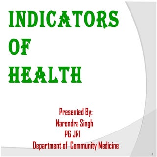 Health indiciator year 2014