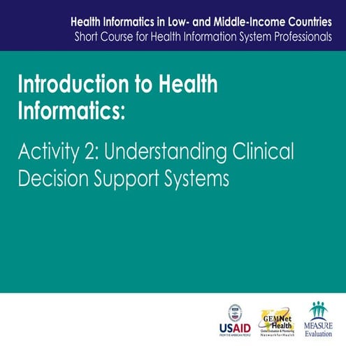 Health Informatics Course_Unit 1.3b_Activity 2_CDSS discussion_final_VF ...