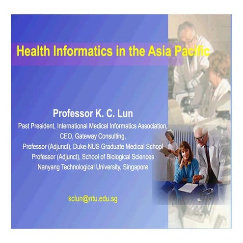 Health Informatics In Asia (Gunadarma U)Joko