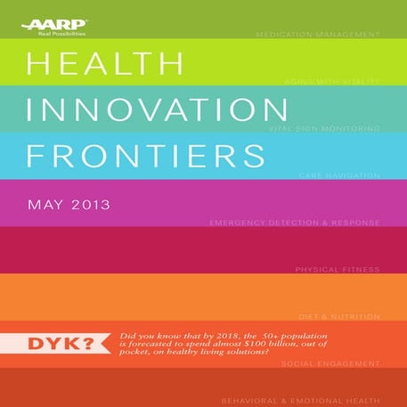 Health Innovation Frontiers - Untapped Market Opportunities for the 50+