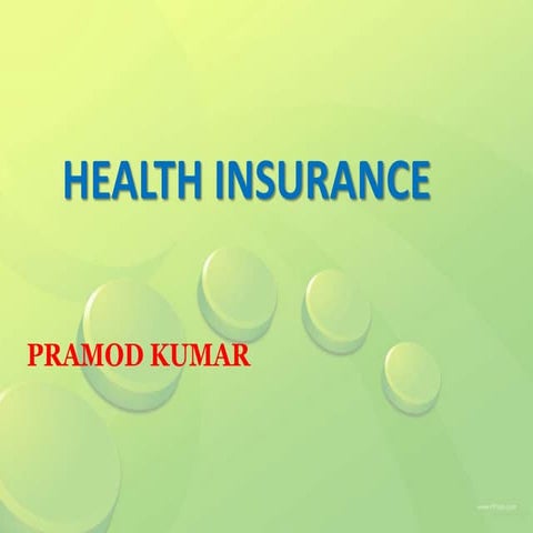 Health insurance