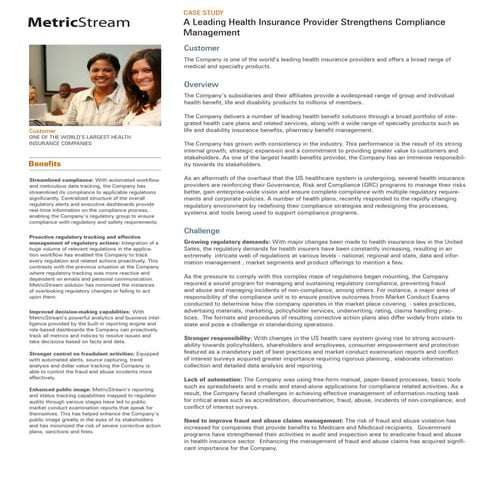 Health insurance compliance