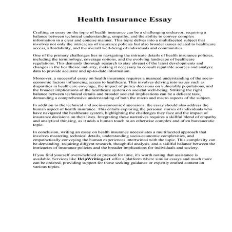 Health Insurance Essay.pdf