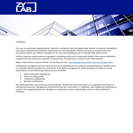 Health insurance portability and accountability act (hipaa) | PDF