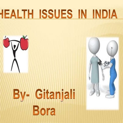 Health problems in india | PPTX