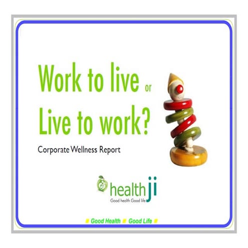Healthji - Innovative corporate health and wellness solutions