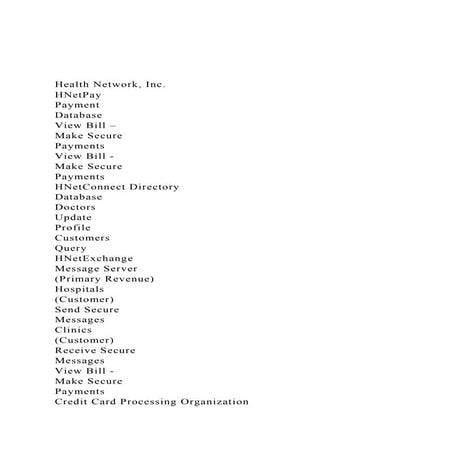 Health Network, Inc.HNetPay Payment DatabaseView Bill .docx