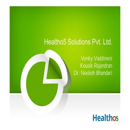 Pharma and Healthcare Solutions by Healtho5
