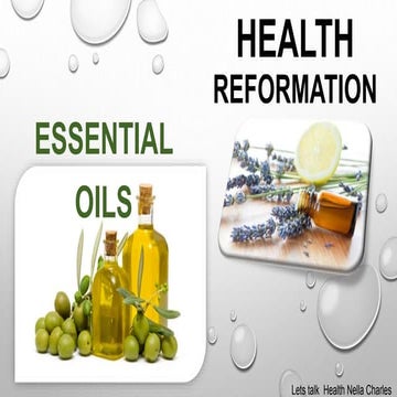 Health on essential oils