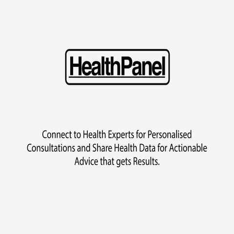 HealthPanel Concept pitchdeck