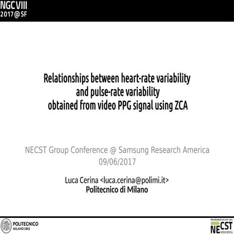 Remote Photoplethysmography (rPPG) using RGB Camera using Peak ...