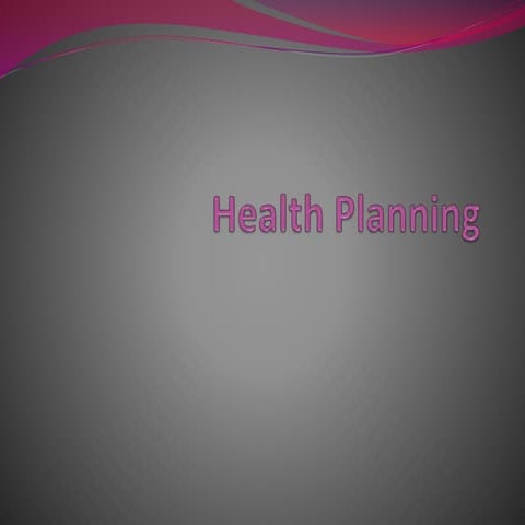 Health Planning.pptx-community health nursing