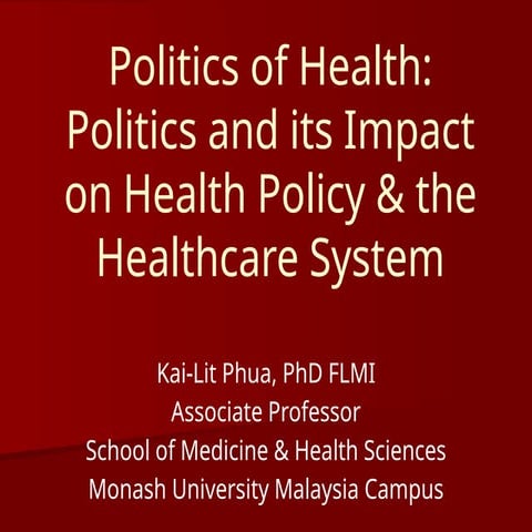 Public Health Lecture 1: Introduction to Public Health | PPT