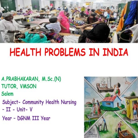 Health problems in india