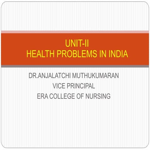HEALTH PROBLEMS IN INDIA PPT.pptx