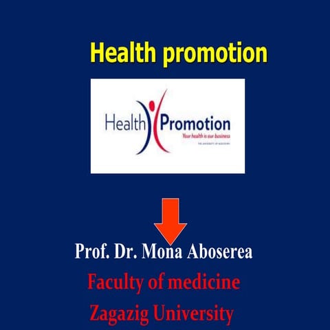 Health promotion