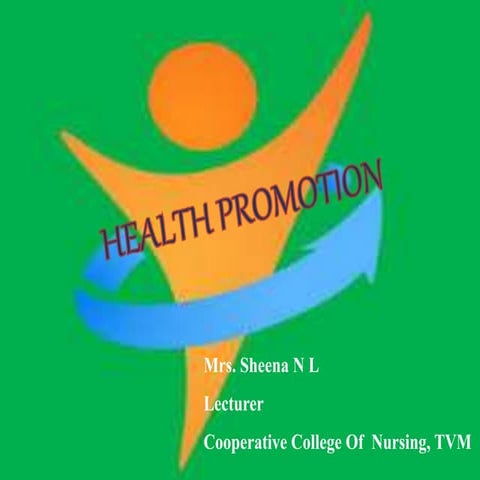 Health promotion