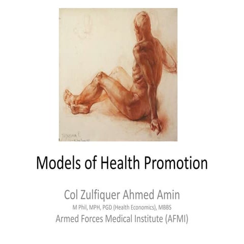 Health Promotion- Models