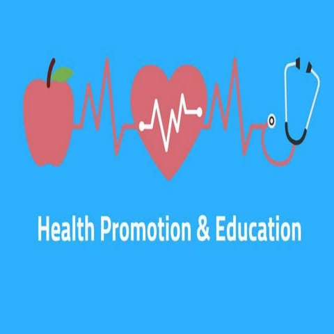 Health promotion &amp; education