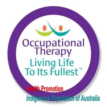 Health Promotion Indigenous Population of Australia