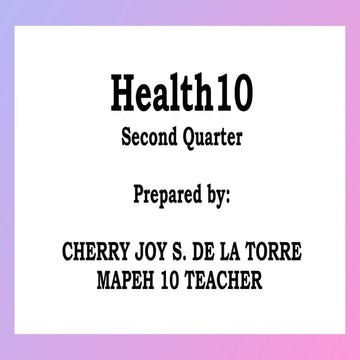 Health Related Lawsquarter 2 (HEALTH) Q2.pptx