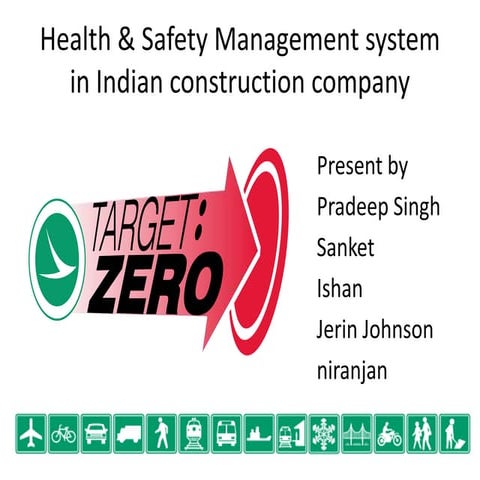 Health & safety management system in indian construction
