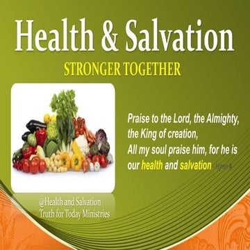 Health & salvation