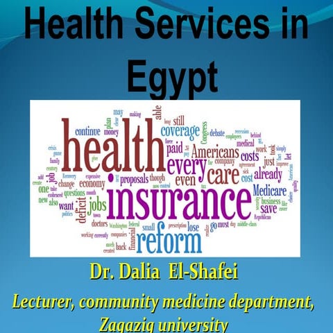 The health system in Egypt | PPTX