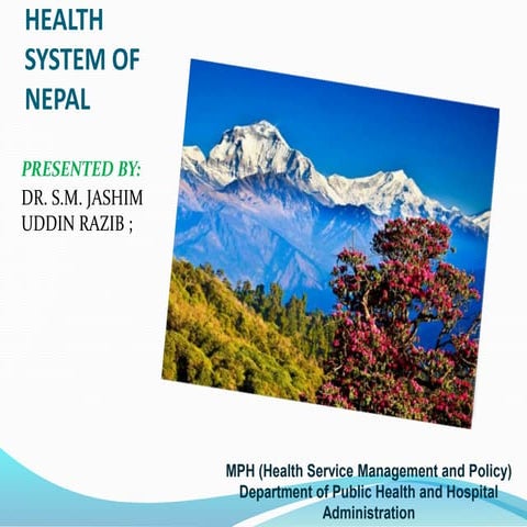 Health System of Nepal