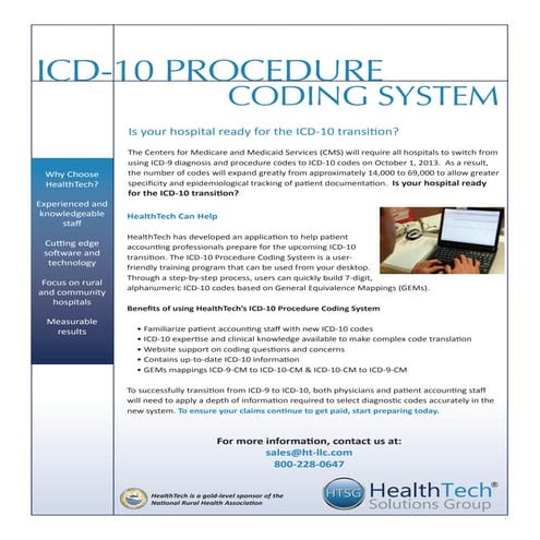 What Your Home Health Agency Needs to Know About ICD-10 Coding | PDF
