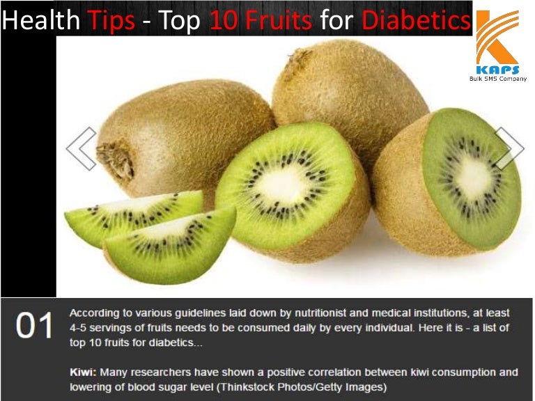 Health Tips Top 10 Fruits for Diabetics