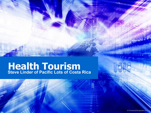 Health tourism presentation