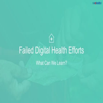 Digital Health Success Stories (and Failures) Report - Part 2 | PPTX