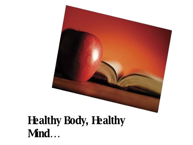 healthy mind in a healthy