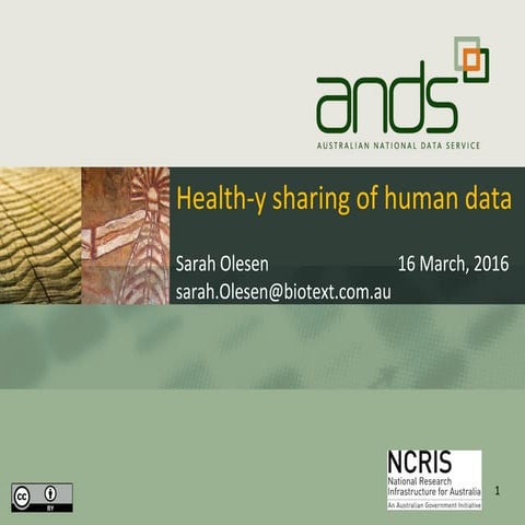 Brisbane Health-y Data: What are health and sensitive data and why are they t...