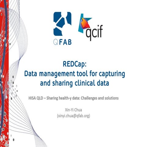 Introduction to using REDCap for multi-site longitudinal research in ...