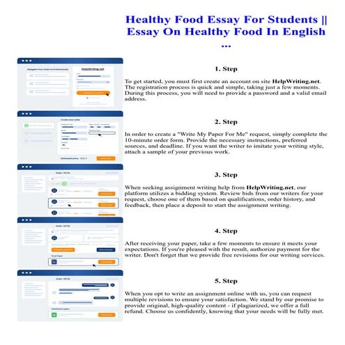 Healthy Food Essay For Students Essay On Healthy Food In English