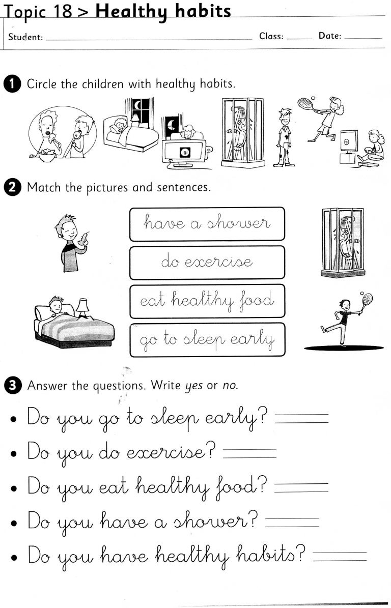 healthy habits 1