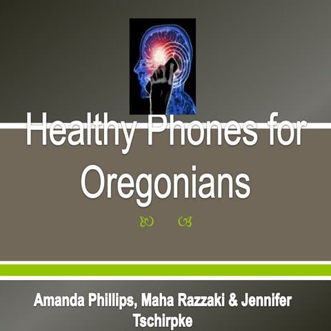 Healthy Phones for Oregonians