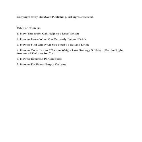 Healthy Weight Loss Plan For Women