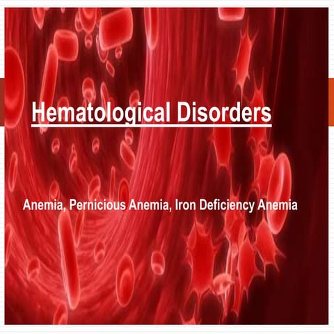 Heamatological disorders