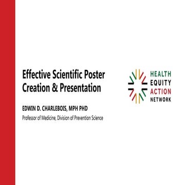 Creating Effective Scientific Posters | PPTX